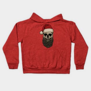 Santa beard Kids Hoodie